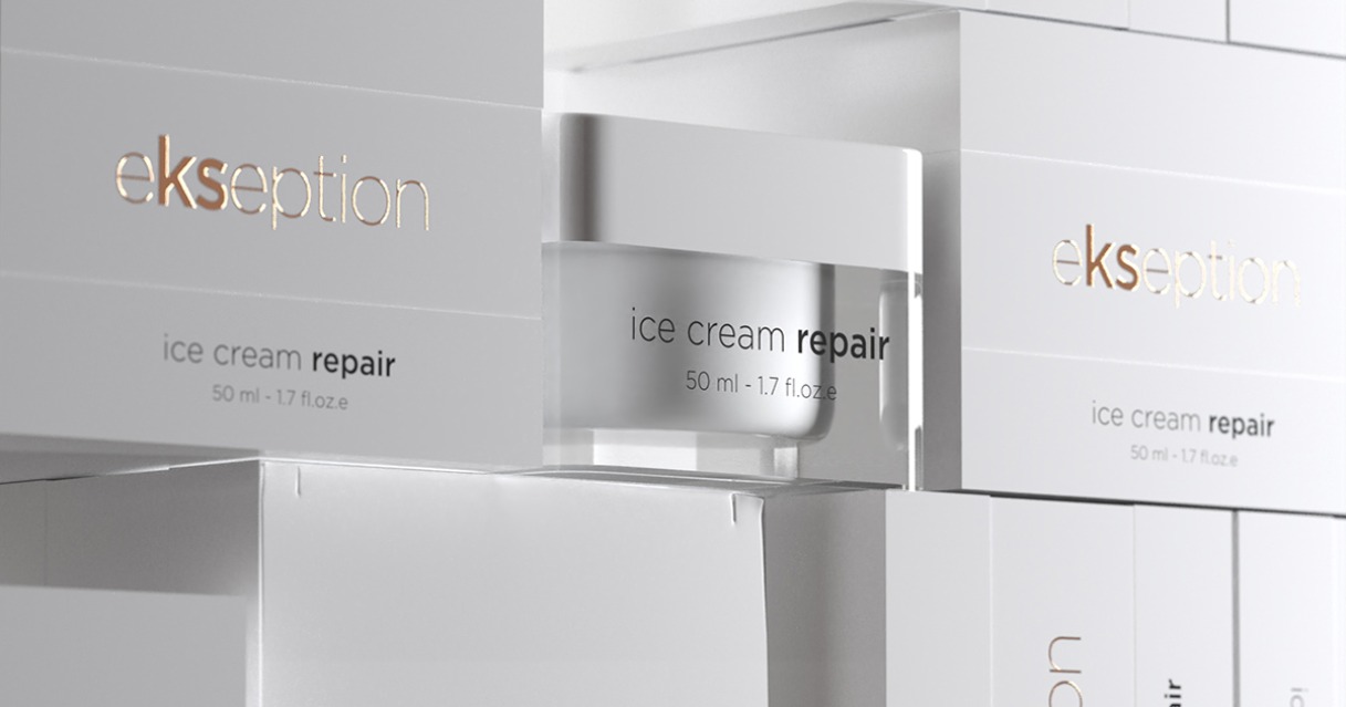 Icecream repair creamEkseption skincare